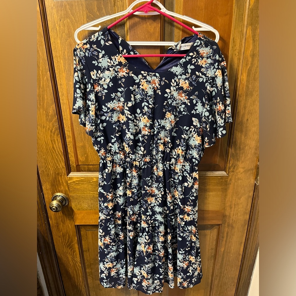 Spring flowery dress